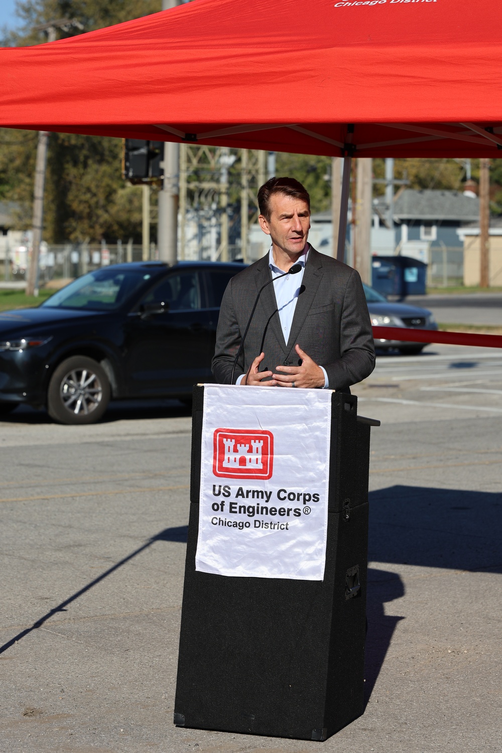 U.S. Army Corps of Engineers, Rep. Frank Mrvan, and Gary Mayor Eddie Melton Celebrate Completion of Calumet Region Gary Sanitary District Force Main Replacement Phase II Project