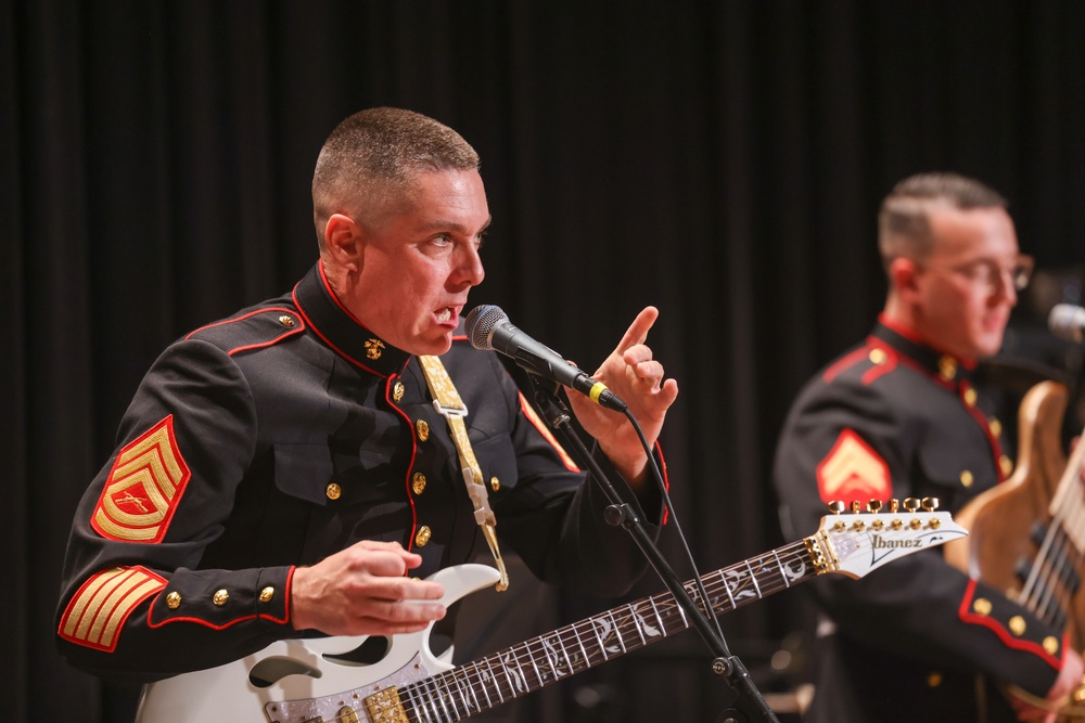 Quantico Marine Corps Band Performs during the Halloween Concert at Little Hall