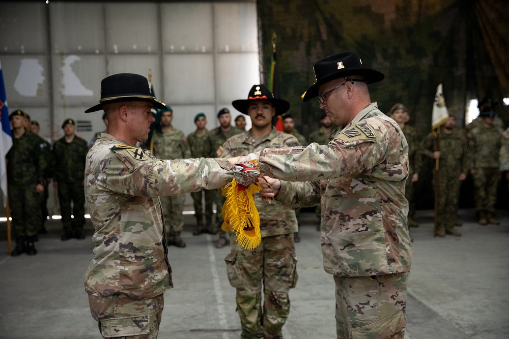 Regional Command East Maneuver Battalion Conduct Transfer of Authority Ceremony