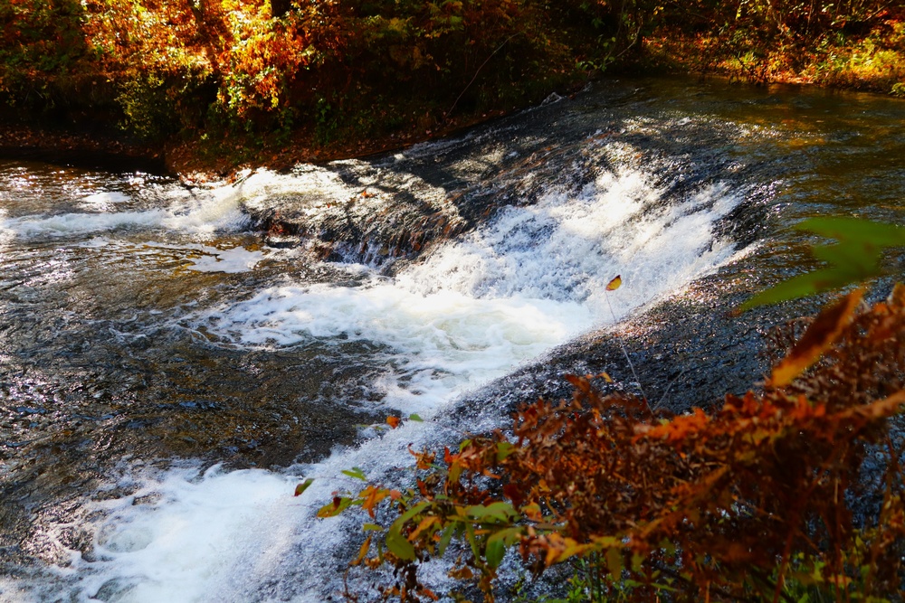 Fort McCoy's Trout Falls in Pine View Recreation Area