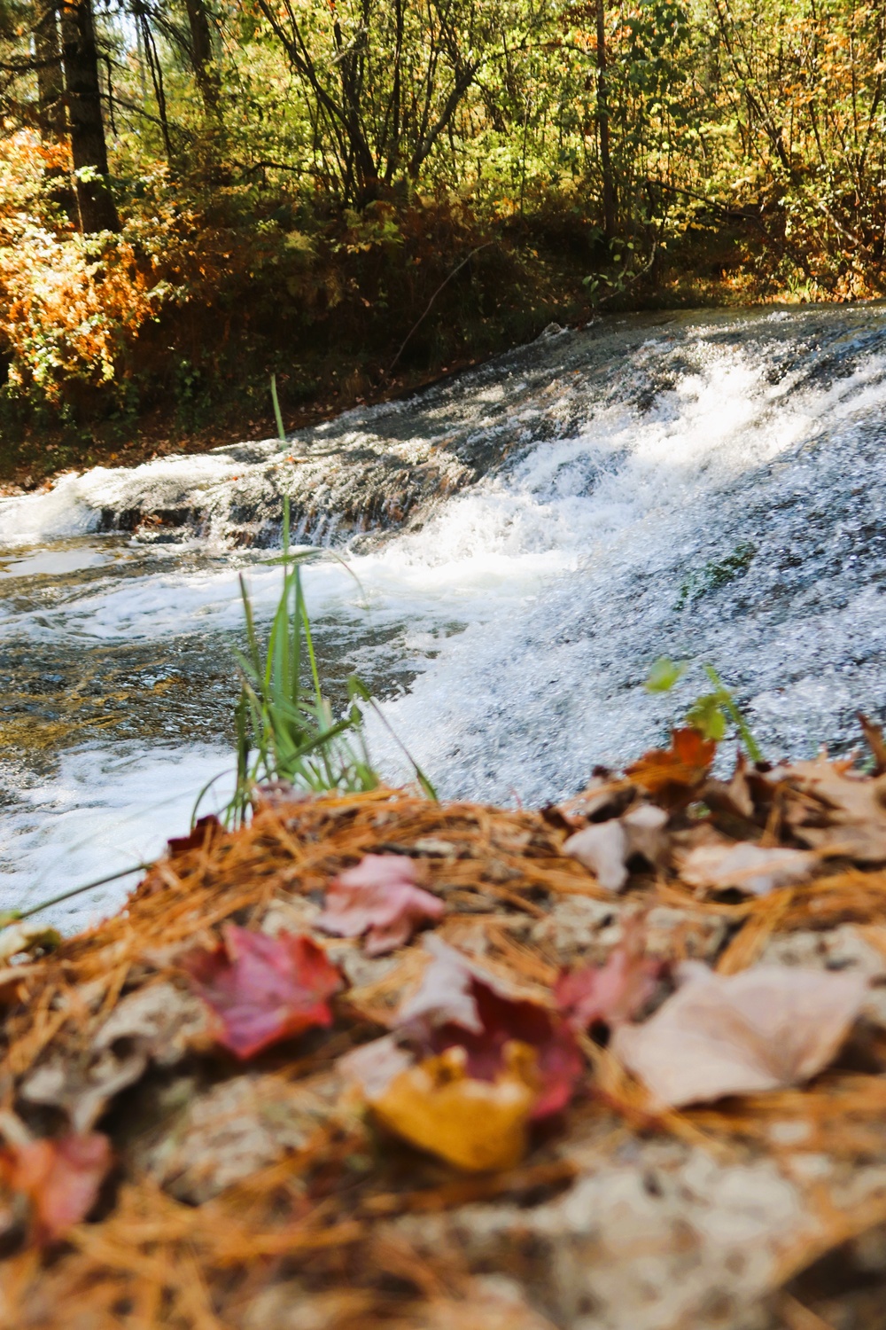 Fort McCoy's Trout Falls in Pine View Recreation Area