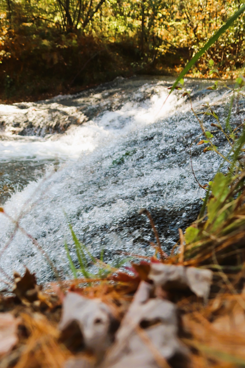 Fort McCoy's Trout Falls in Pine View Recreation Area