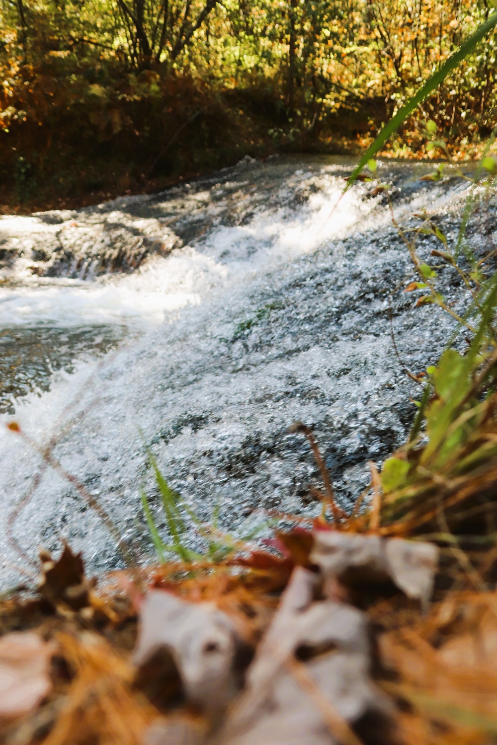 Fort McCoy's Trout Falls in Pine View Recreation Area