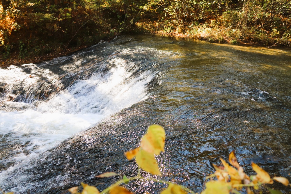 Fort McCoy's Trout Falls in Pine View Recreation Area