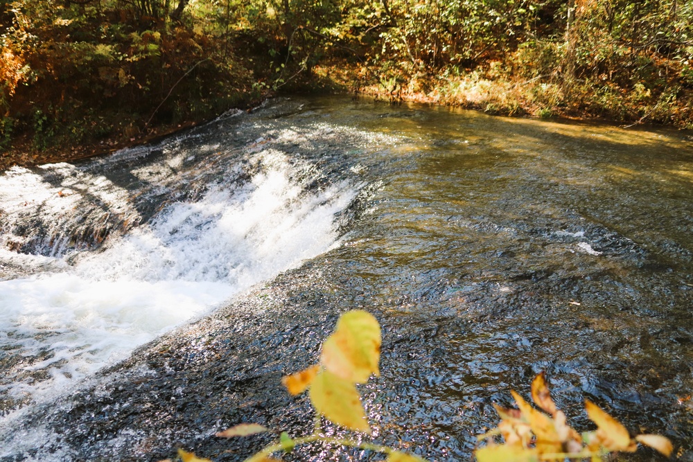 Fort McCoy's Trout Falls in Pine View Recreation Area