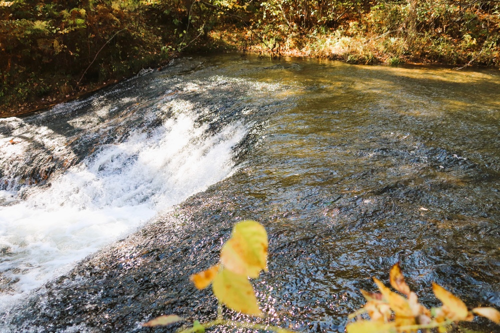 Fort McCoy's Trout Falls in Pine View Recreation Area