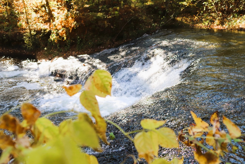 Fort McCoy's Trout Falls in Pine View Recreation Area