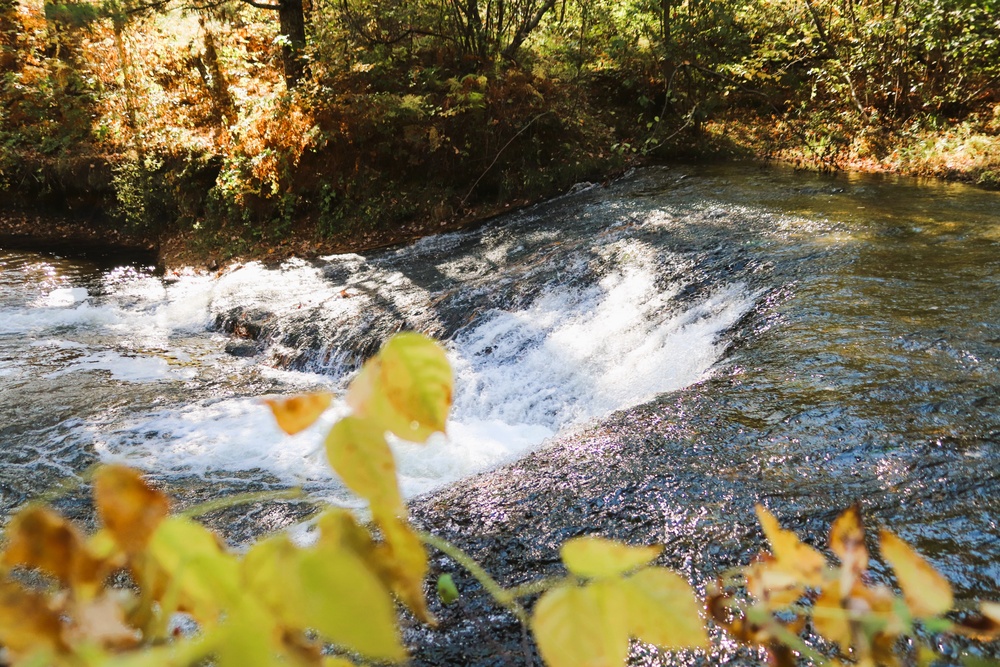 Fort McCoy's Trout Falls in Pine View Recreation Area