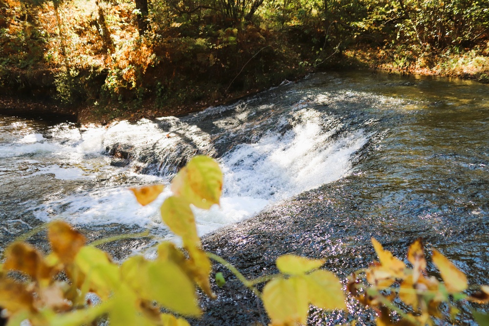 Fort McCoy's Trout Falls in Pine View Recreation Area