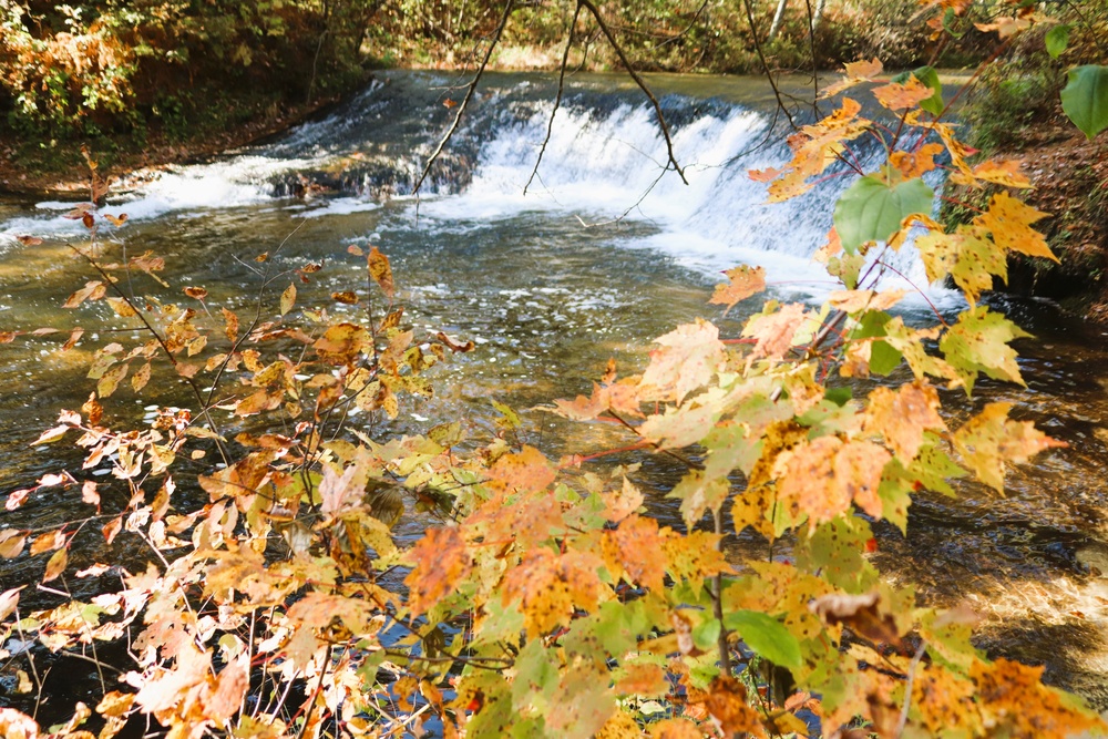 Fort McCoy's Trout Falls in Pine View Recreation Area