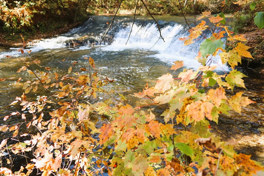 Fort McCoy's Trout Falls in Pine View Recreation Area