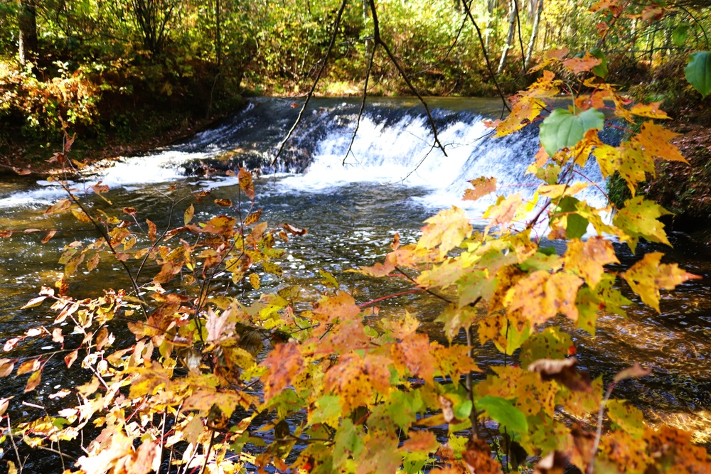 Fort McCoy's Trout Falls in Pine View Recreation Area