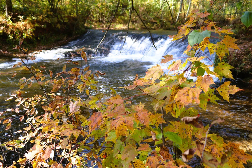 Fort McCoy's Trout Falls in Pine View Recreation Area