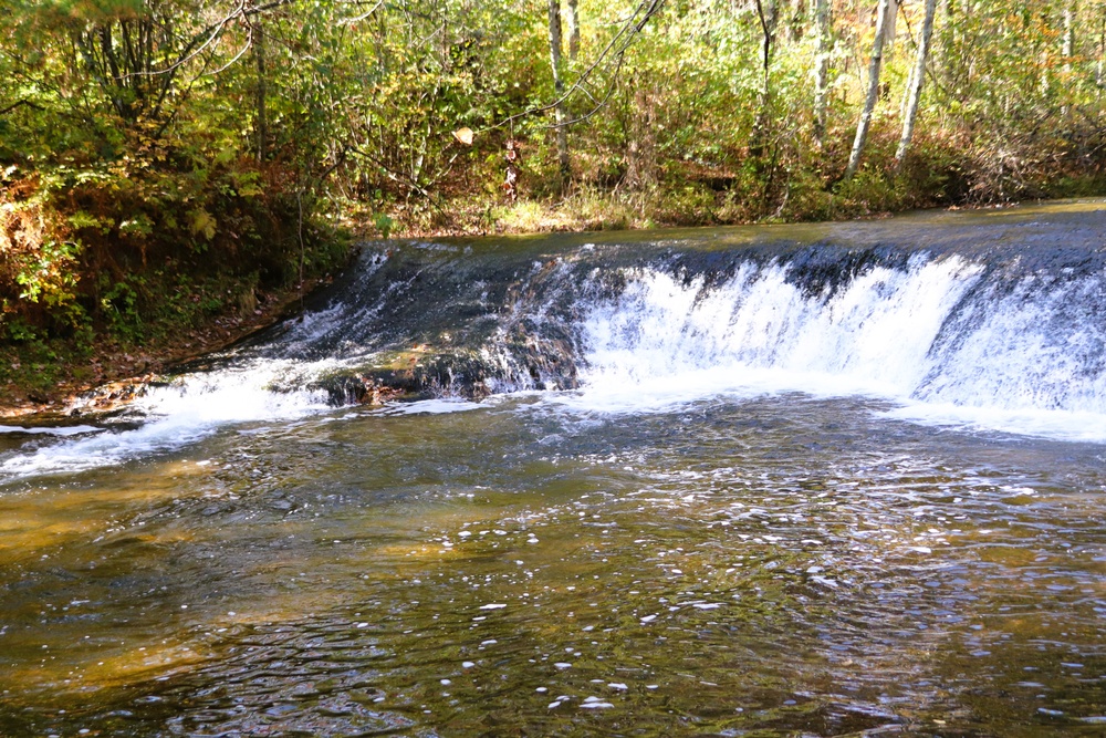 Fort McCoy's Trout Falls in Pine View Recreation Area