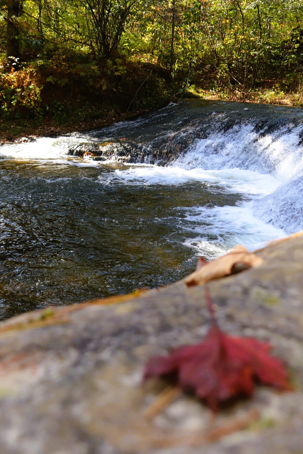 Fort McCoy's Trout Falls in Pine View Recreation Area