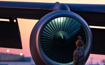 Sunrise on the flightline