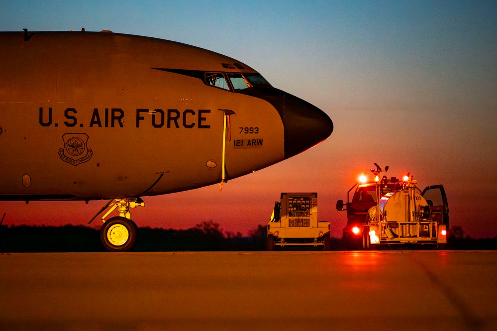 Sunrise on the flightline