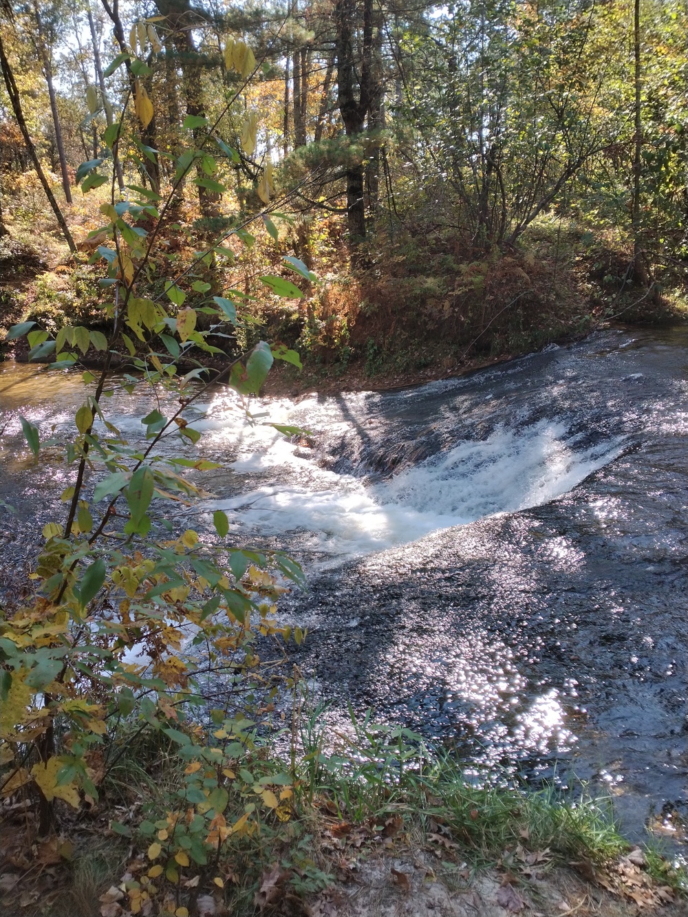 Fort McCoy's Trout Falls in Pine View Recreation Area