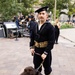 U.S. Navy Dog at the WWI Memorial Illumination Ceremony