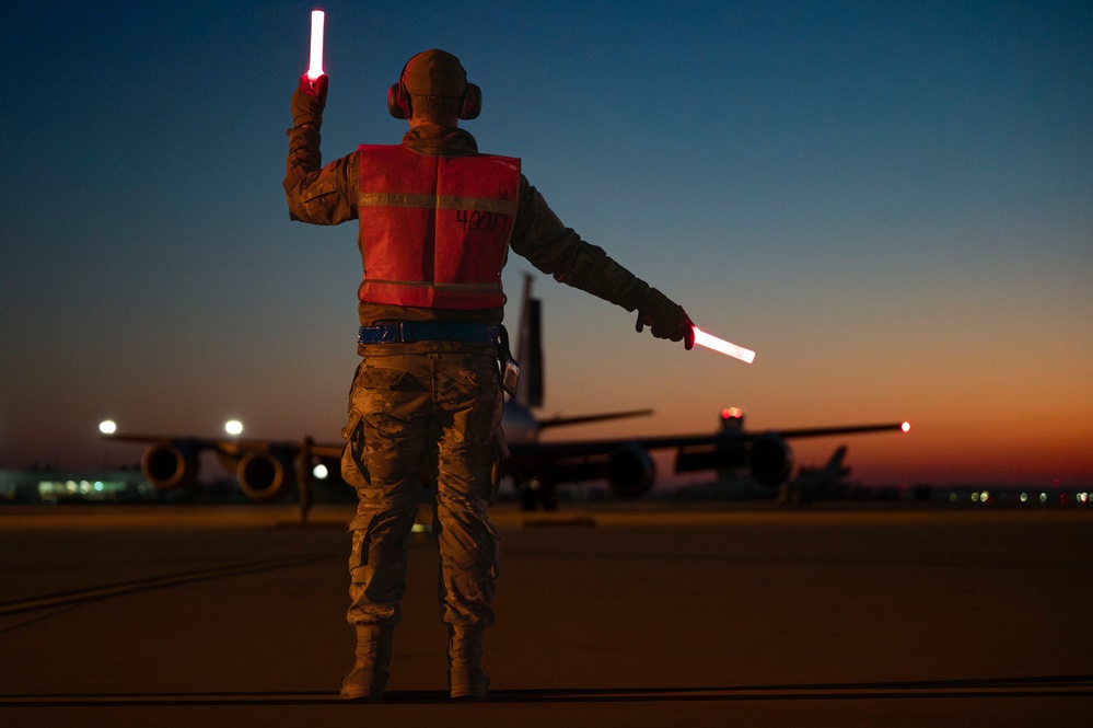 Sunrise on the flightline