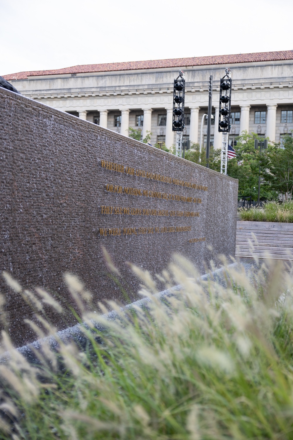 WWI Memorial Illumination Ceremony
