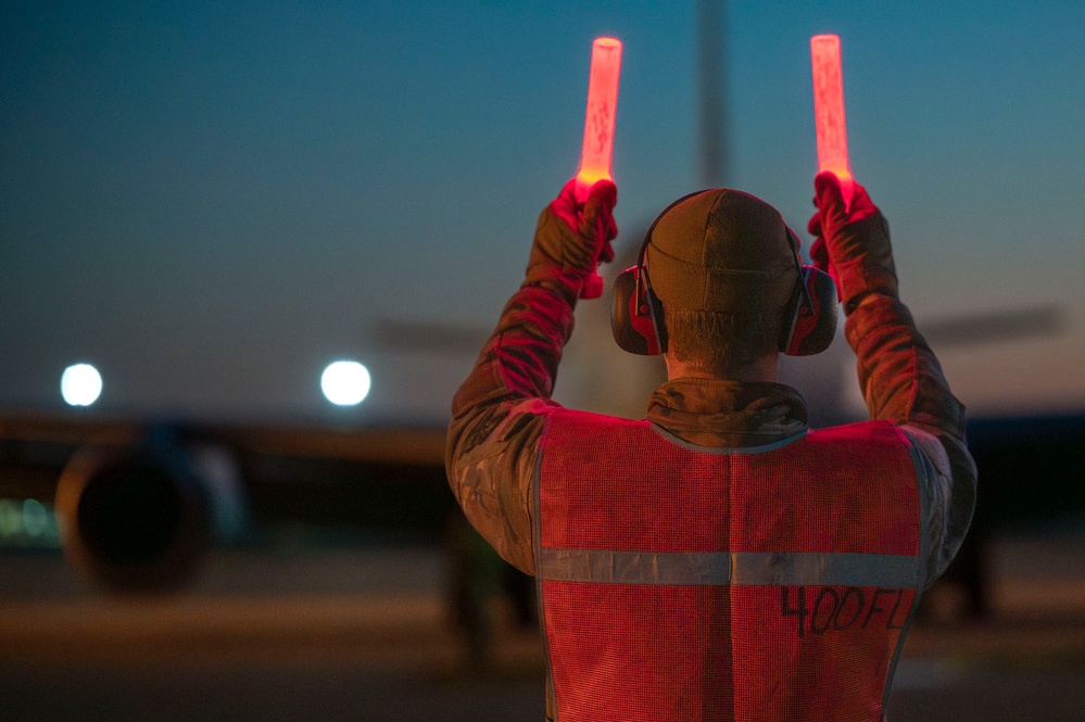 Sunrise on the flightline