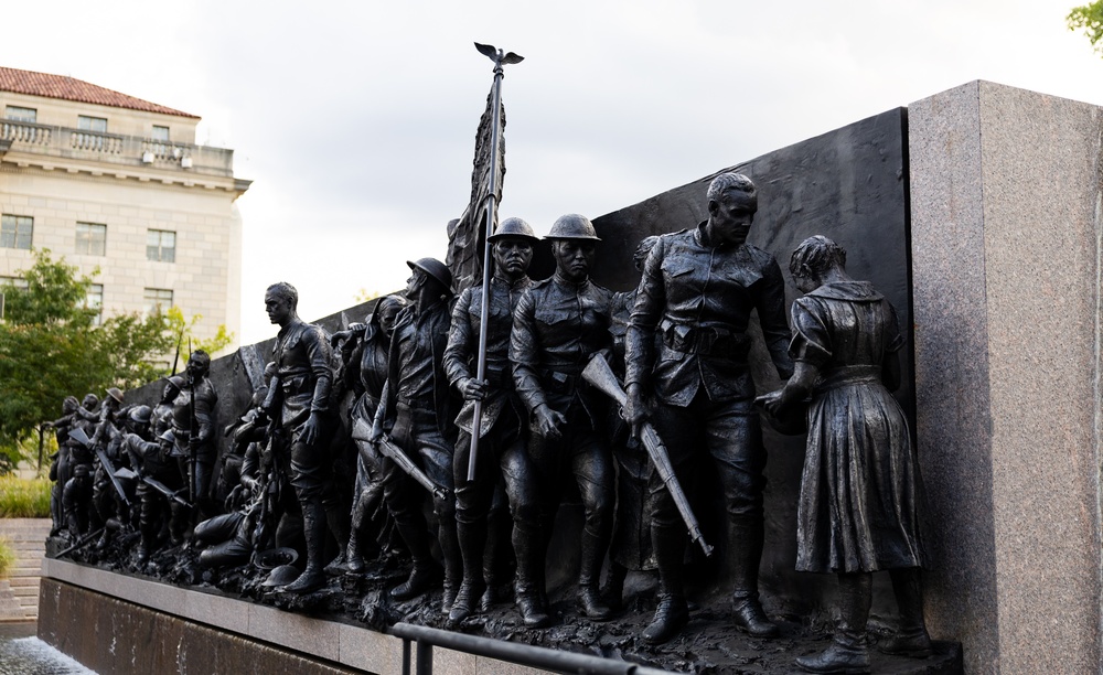 WWI Memorial Illumination Ceremony