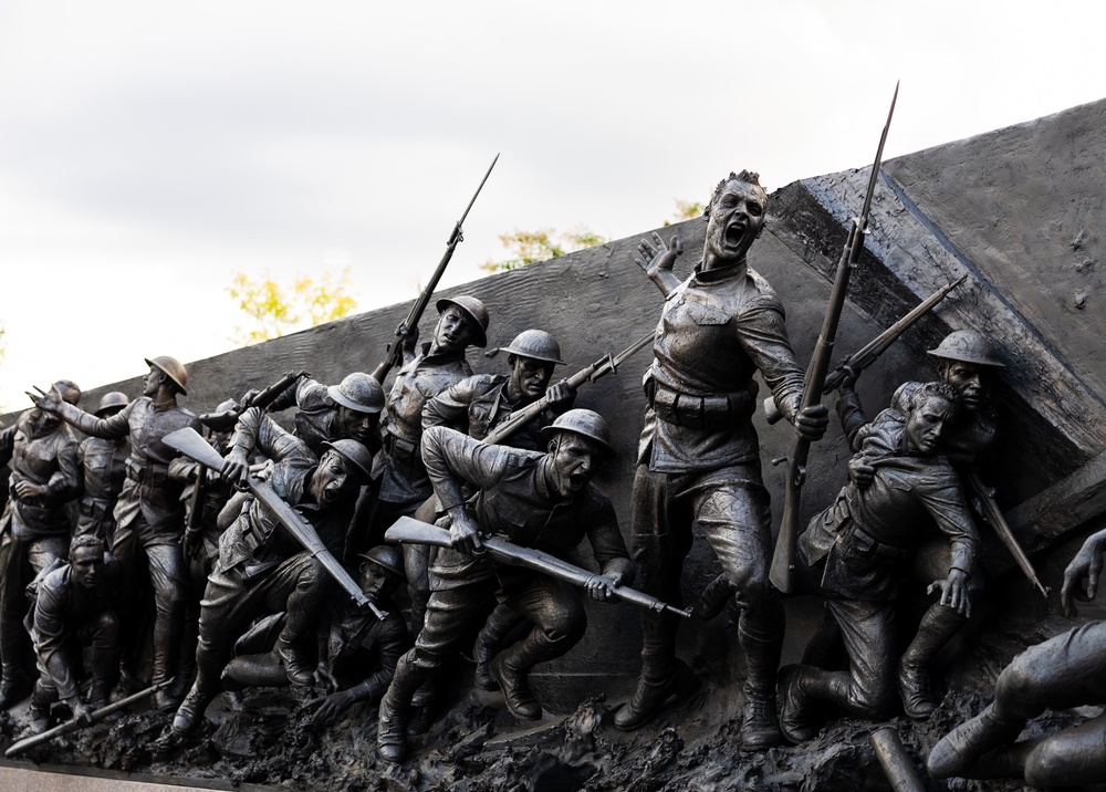 WWI Memorial Illumination Ceremony