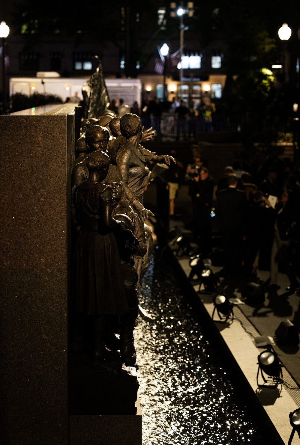 WWI Memorial Illumination Ceremony