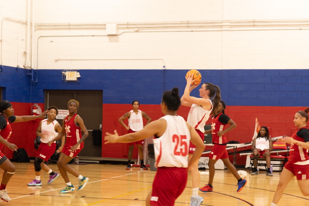 All Marines Women's Basketball Team vs. Albany Technical College