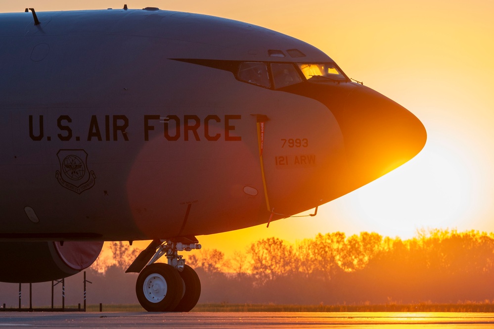 Sunrise on the flightline