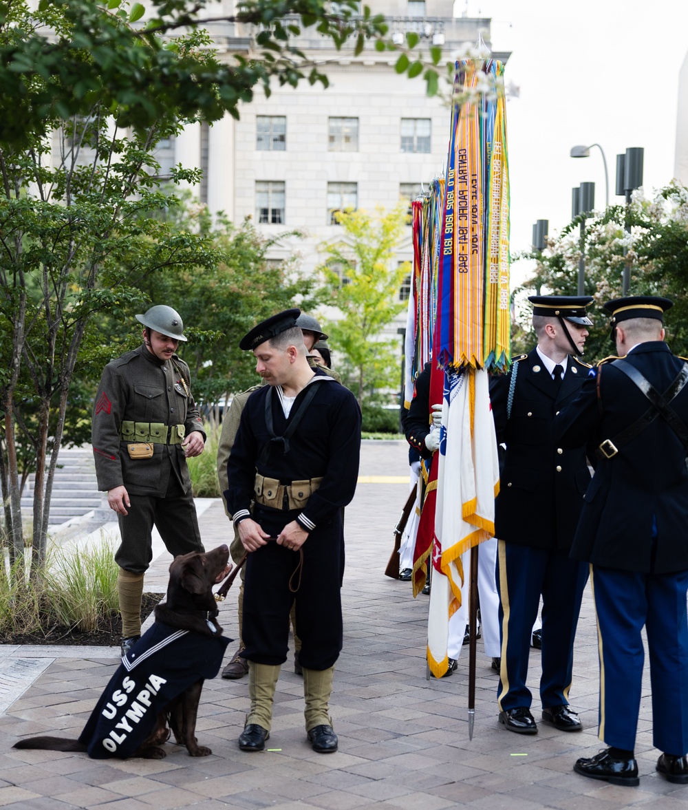 WWI Memorial Illumination Ceremony