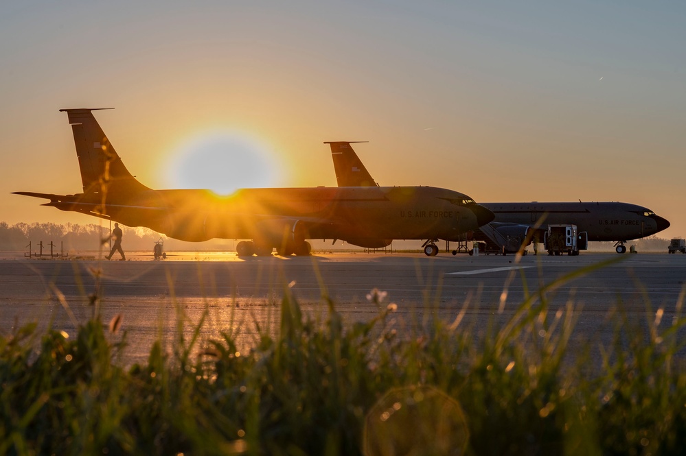 Sunrise on the flightline