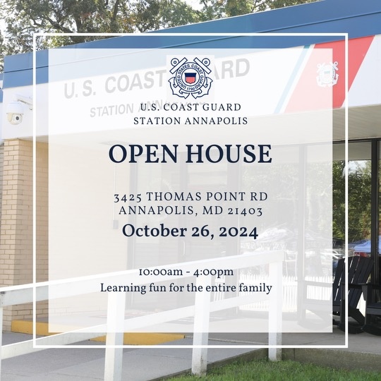 Coast Guard Station Annapolis to hold trunk or treat and open house