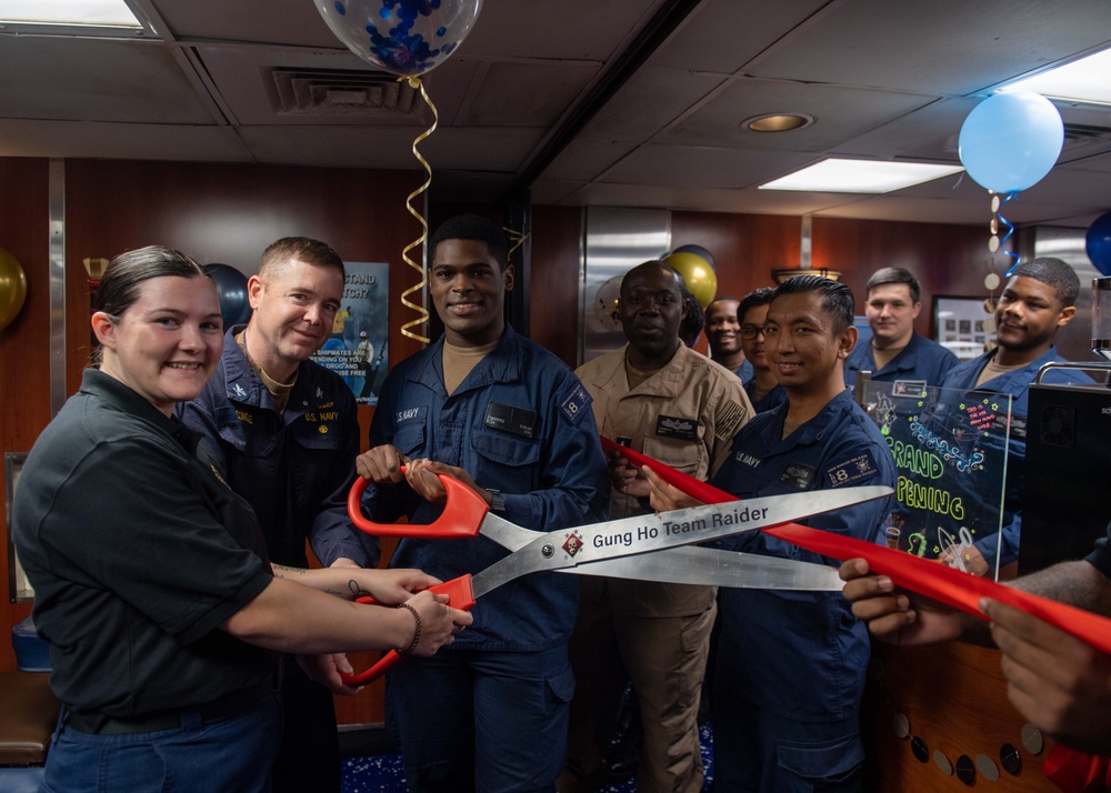 USS Makin Island Ocho Cafe Re-Opening