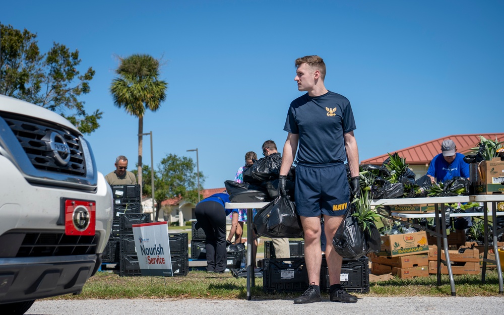 Lending hands, lifting spirits: Community unites at MacDill amid hurricane recovery