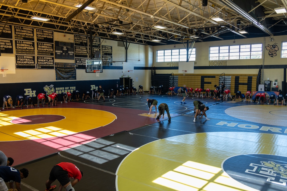 USMC SLA Wrestling Clinic 2024