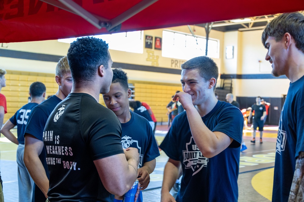 USMC SLA Wrestling Clinic 2024