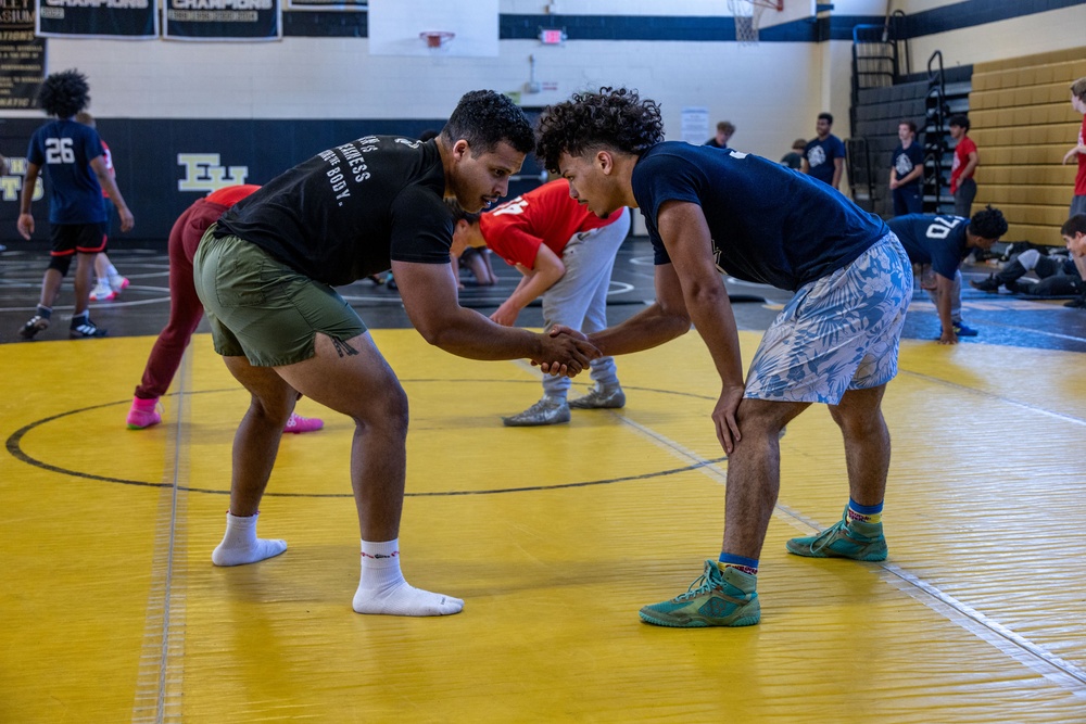 USMC SLA Wrestling Clinic 2024