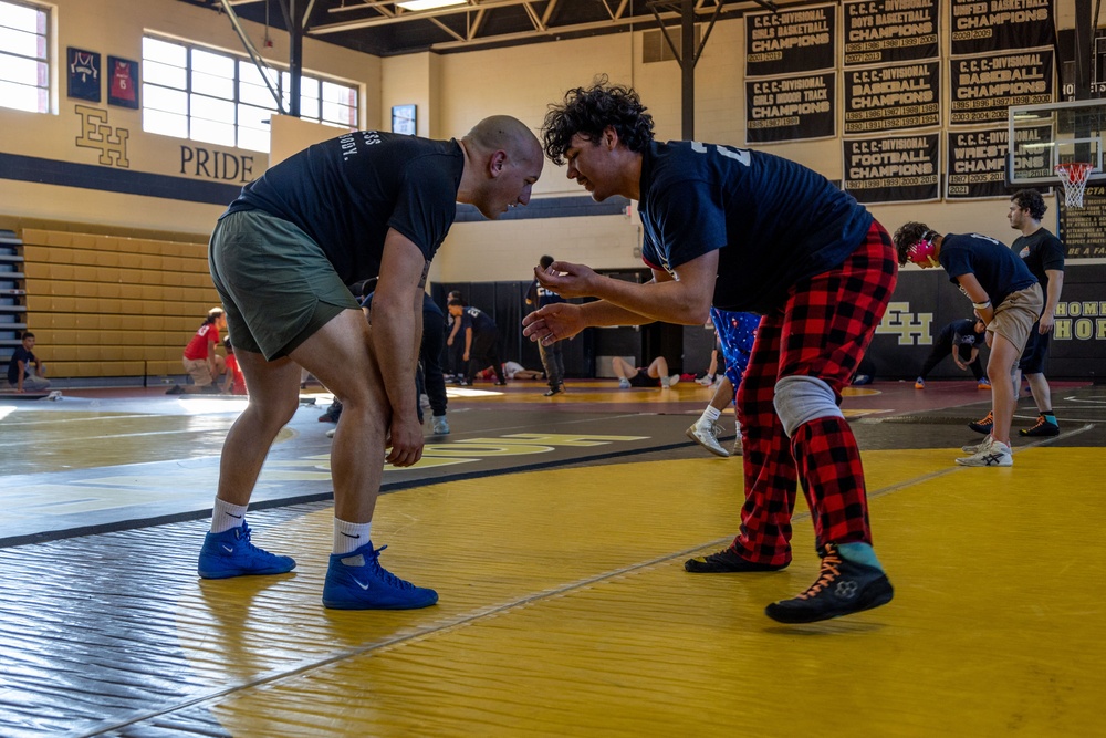 USMC SLA Wrestling Clinic 2024