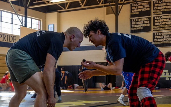 USMC SLA Wrestling Clinic 2024