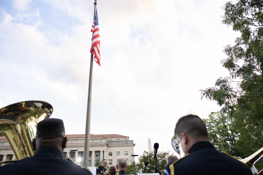 WWI Memorial Illumination Ceremony
