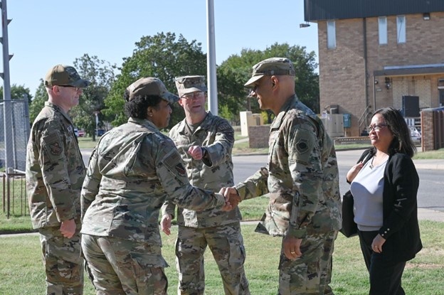 Team Sheppard welcomes AETC command team