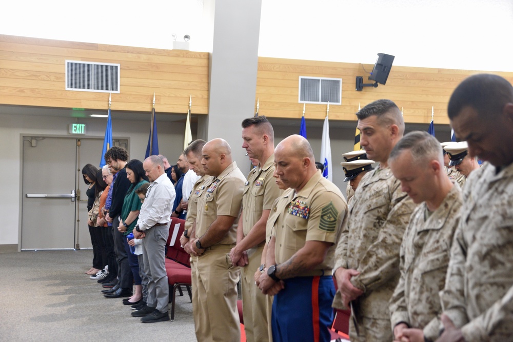 Newly pinned chiefs at NMRTC Twentynine Palms reflect on the journey to earning their anchors