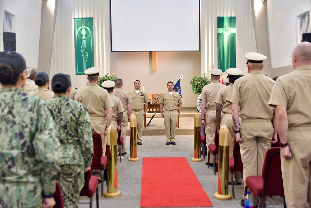 Newly pinned chiefs at NMRTC Twentynine Palms reflect on the journey to earning their anchors