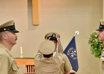 Newly pinned chiefs at NMRTC Twentynine Palms reflect on the journey to earning their anchors