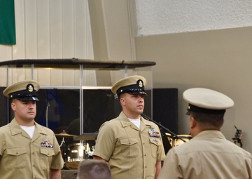 Newly pinned chiefs at NMRTC Twentynine Palms reflect on the journey to earning their anchors