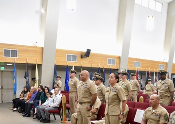 Newly pinned chiefs at NMRTC Twentynine Palms reflect on the journey to earning their anchors