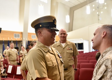 Newly pinned chiefs at NMRTC Twentynine Palms reflect on the journey to earning their anchors
