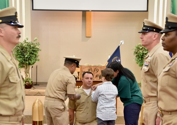 Newly pinned chiefs at NMRTC Twentynine Palms reflect on the journey to earning their anchors